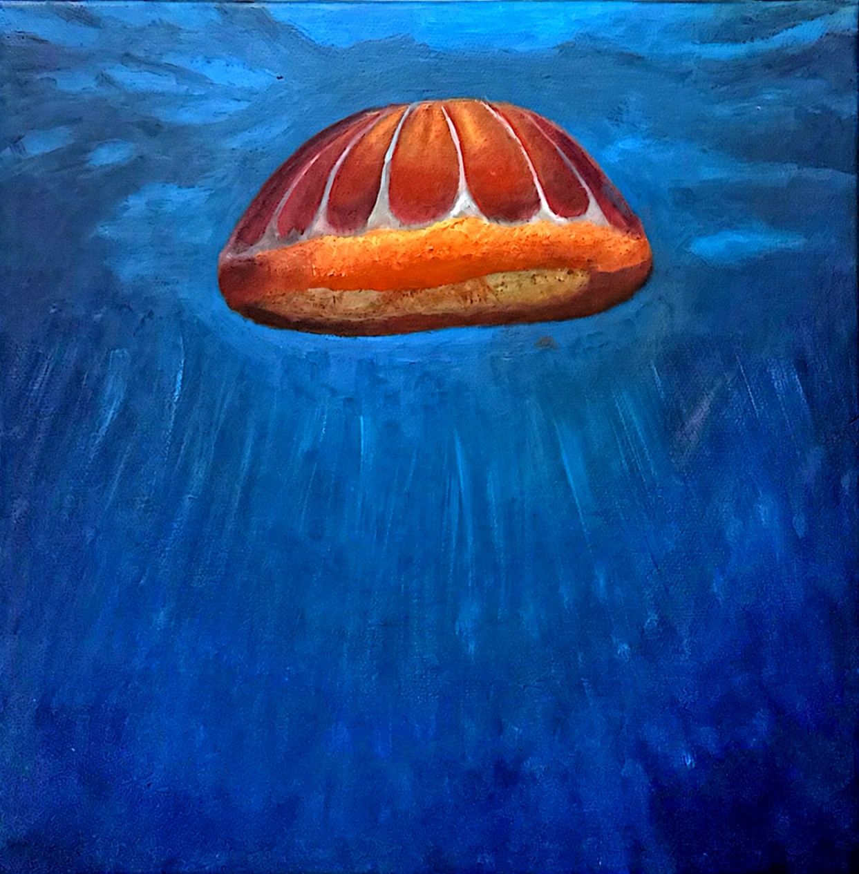 Jellyfish — painting by Nadia Shenasi