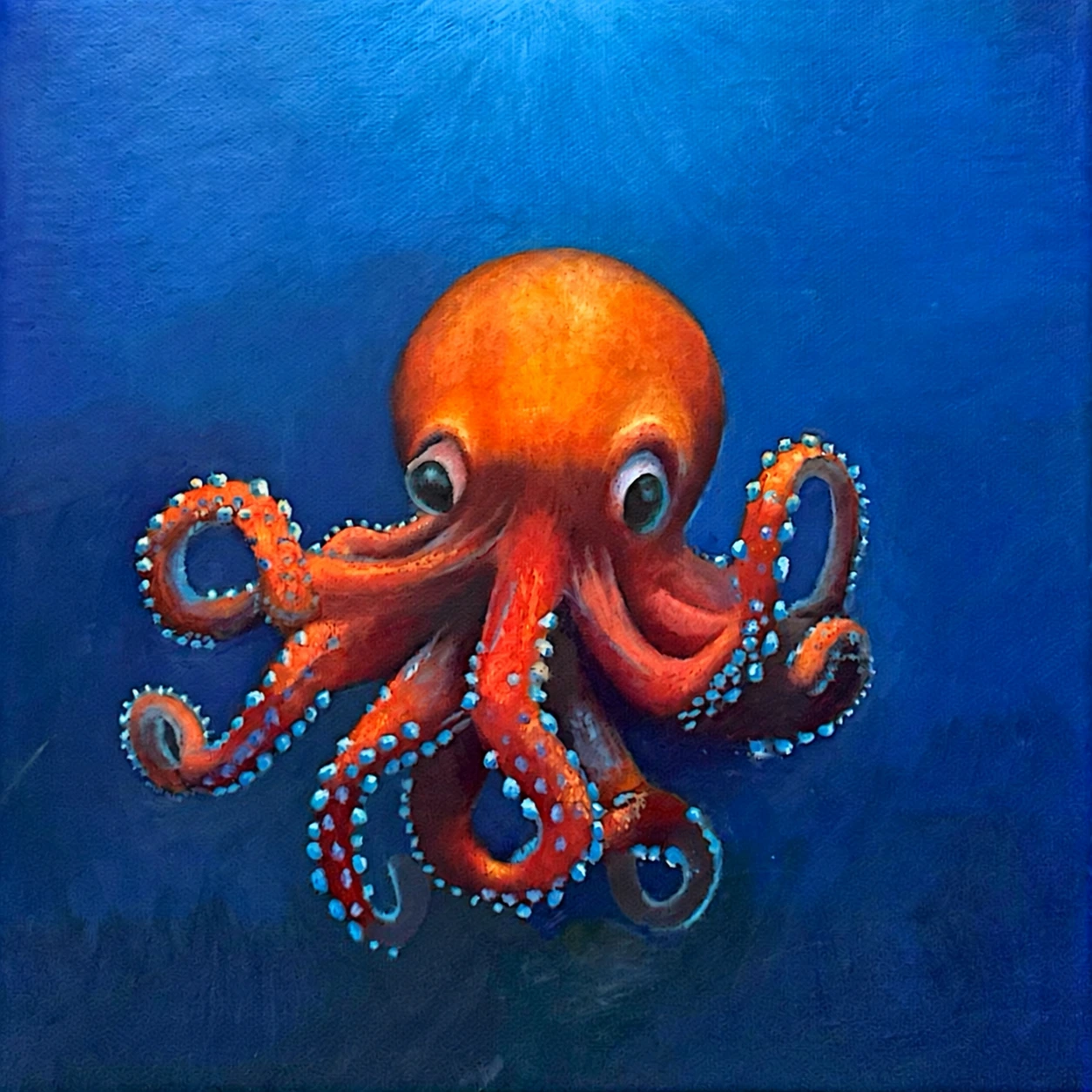 Octopus — painting by Nadia Shenasi