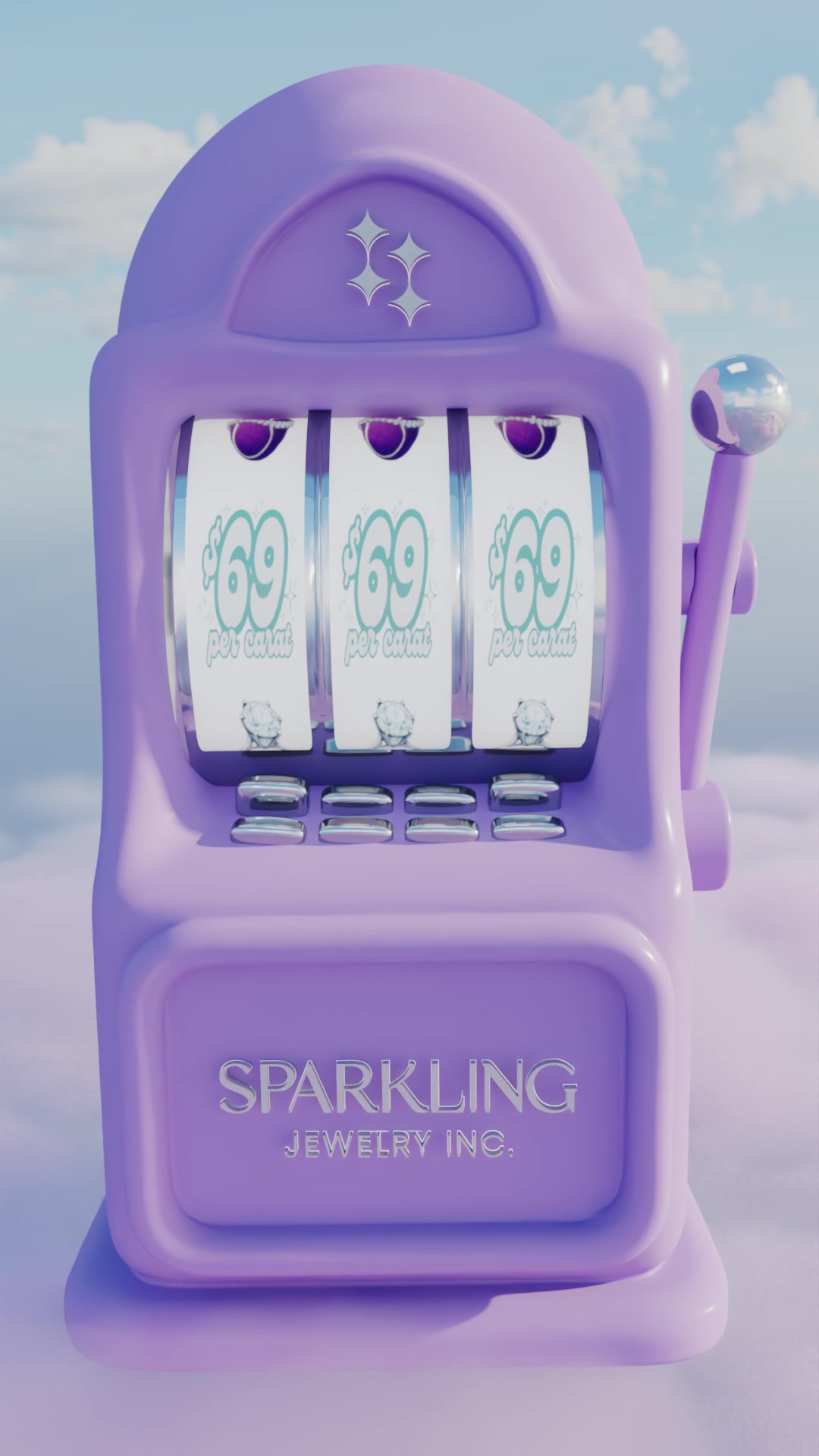 Sparkling Jewelry Inc. — Brand identity, 3D animation, and print design